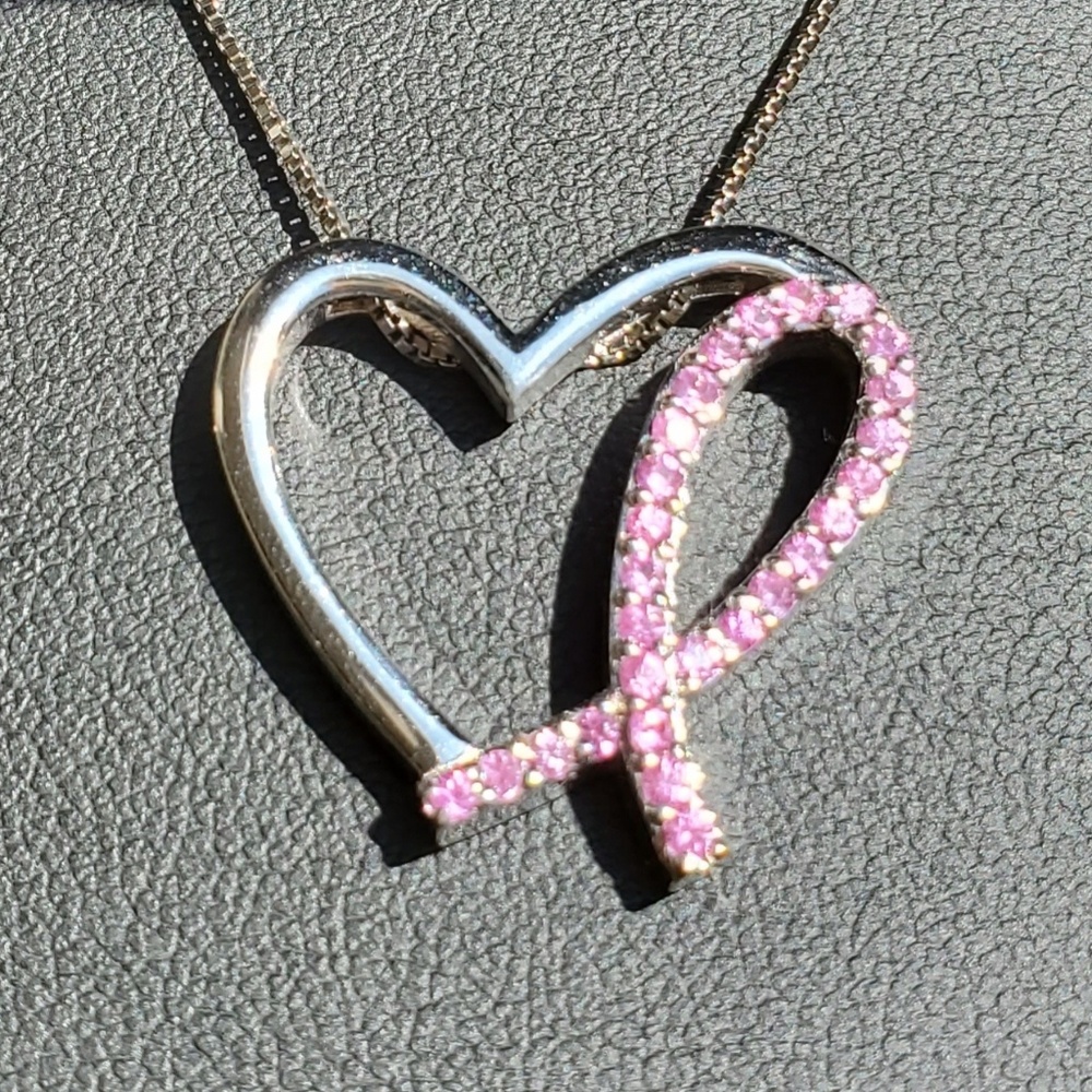 Breast Cancer Awareness  necklace